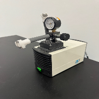 KNF Neuberger Laboratory Vacuum Pump with Vacuum Regulator and Gauge image 1